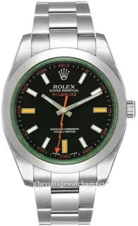 Rolex Milgauss 116400GV-0001 Stainless steel Black