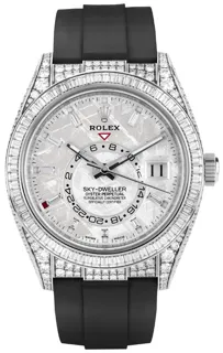 Rolex Sky-Dweller 326259TBR 42mm White gold Gray