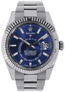 Rolex Sky-Dweller 336934 42mm Stainless steel Blue