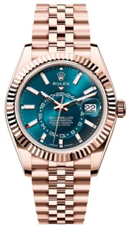 Rolex Sky-Dweller 336935 42mm Rose gold Blue