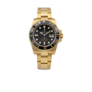 Rolex Submariner Date 116618LB Yellow gold Blue