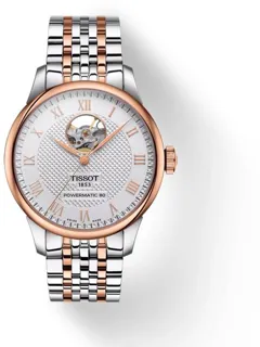 Tissot Le Locle T006.407.22.033.02 39.5mm Rose gold and Stainless steel Silver