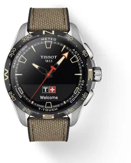 Tissot Touch T121.420.47.051.07 47.5mm Titanium Black