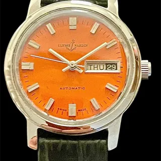 Ulysse Nardin 35mm Stainless steel Orange