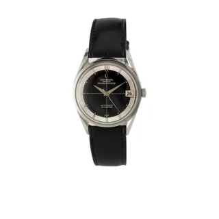 Universal Genève Polerouter 204610-2 Stainless steel Black and Silver