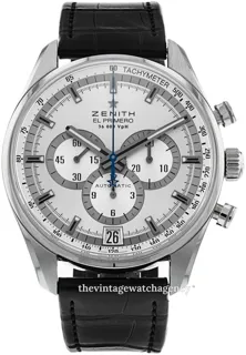 Zenith El Primero 03.2040.400/04.C496 Stainless steel Silver