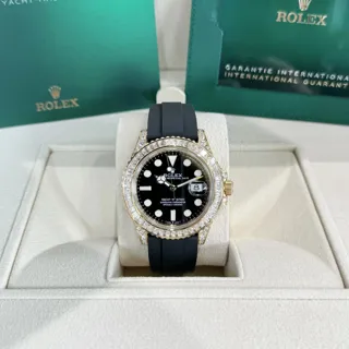 Rolex Yacht-Master 42 226668TBR 42mm Yellow gold Black