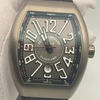 Franck Muller Vanguard V41 SC DT TT BR NR Titanium Gray