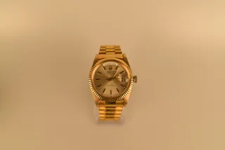 Bulova Super Seville Day-Date Stainless steel and Gold-plated Beige