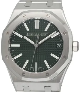 Audemars Piguet Royal Oak 15510ST.OO.1320ST.09 41mm Stainless steel Green