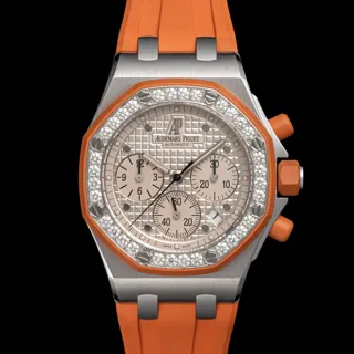 Audemars Piguet Royal Oak Offshore 25986CK.ZZ.D065CA.02 18k white gold Salmon