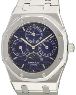 Audemars Piguet Royal Oak Perpetual Calendar 25820ST.OO.0944ST.05 39mm Stainless steel Blue