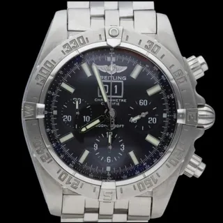 Breitling Chronomat Blackbird Stainless steel Black