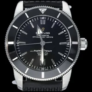 Breitling superoc Stainless steel Black