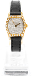 Cartier Tortue 23mm 18K yellow gold$diamonds