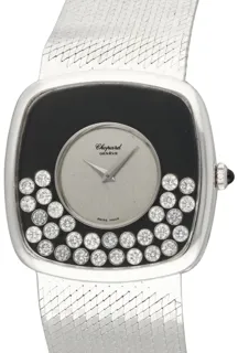 Chopard Happy Diamonds 2106 32mm White gold Black