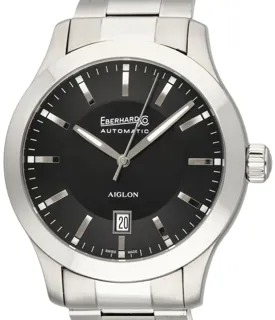 Eberhard & Co. Aiglon 41030 Stainless steel Black