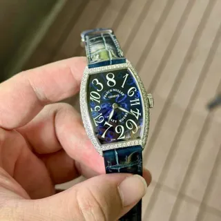 Franck Muller 5850 CH 45mm White gold Blue