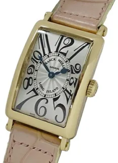 Franck Muller Long Island 750YG 23mm Yellow gold Silver