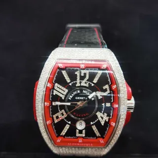 Franck Muller Vanguard V 45 SC DT RCG JA Stainless steel Black