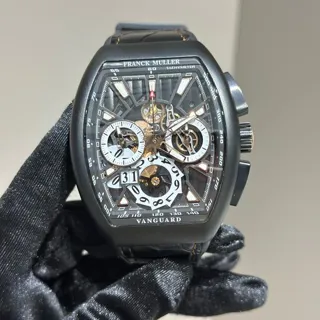 Franck Muller Vanguard V 45 CC GD SQT  NR Carbon fiber