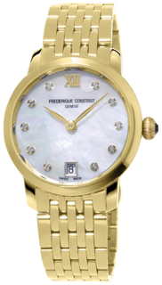 Frédérique Constant Slimline FC-220MPWD1S25B Yellow gold White