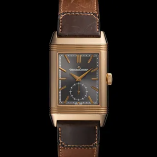 Jaeger-LeCoultre Reverso Tribute Q396245J Rose gold White and Gray