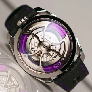 MB&F M.A.D.1S 42mm Steel Purple