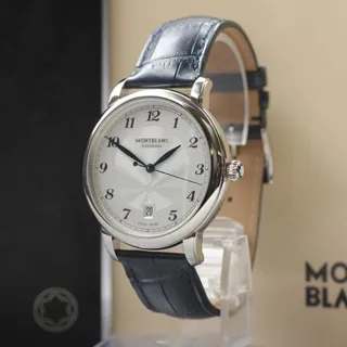 Montblanc Star 7439 39mm Stainless steel White