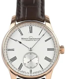 Moritz Grossmann Benu MG-002302 41mm Rose gold White