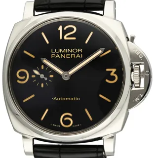 Panerai Luminor Due PAM 00674 42mm Stainless steel Black