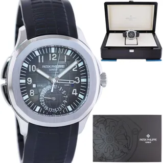 Patek Philippe Aquanaut 5164A 40mm Stainless steel Dark gray