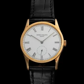 Patek Philippe Calatrava 3796DJ 30mm 18k yellow gold