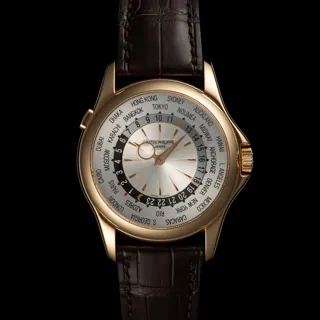 Patek Philippe World Time 5130R-001 37mm 18k rose gold