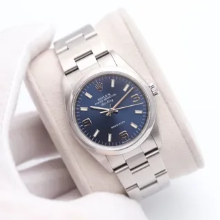 Rolex Air King 14000M 34mm Stainless steel Blue