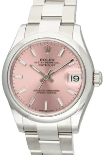 Rolex Datejust 278240-0007 Stainless steel Pink