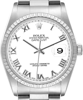 Rolex Datejust 36 16220 Stainless steel White