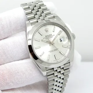 Rolex Datejust 126300-0004 Stainless steel Silver