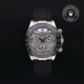 Rolex Daytona 116519LN 40mm White gold White