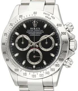 Rolex Daytona 116520-0015 40mm Stainless steel Black