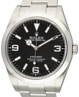 Rolex Explorer 214270-0003 Stainless steel Black