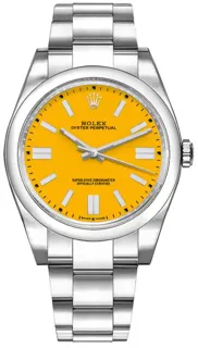 Rolex Oyster Perpetual 124300-0004 Stainless steel Golden