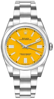 Rolex Oyster Perpetual 126000-0004 Stainless steel Yellow