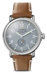 Shinola The Runwell S0110000024 41mm Stainless steel Blue