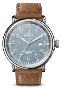 Shinola The Runwell Chrono S0120223879 47mm Stainless steel Blue