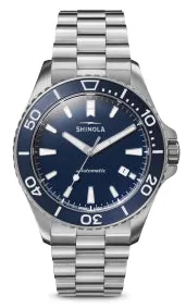 Shinola Lake Michigan Monster S0120191429 43mm Stainless steel Blue