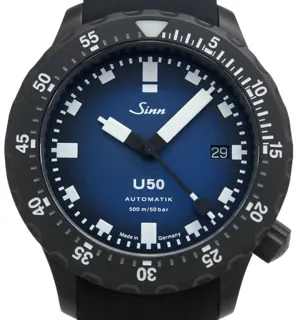 Sinn U50 U50.S.BS 41mm Stainless steel