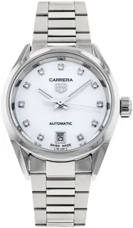 TAG Heuer Carrera Lady WBN2412.BA0621 Stainless steel White