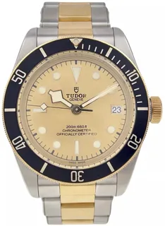 Tudor Black Bay 79733N-0002 Yellow gold and Stainless steel Black