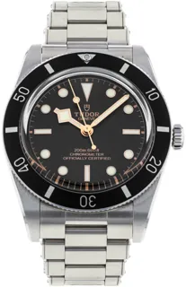 Tudor Black Bay M79000N-0001 Stainless steel Black